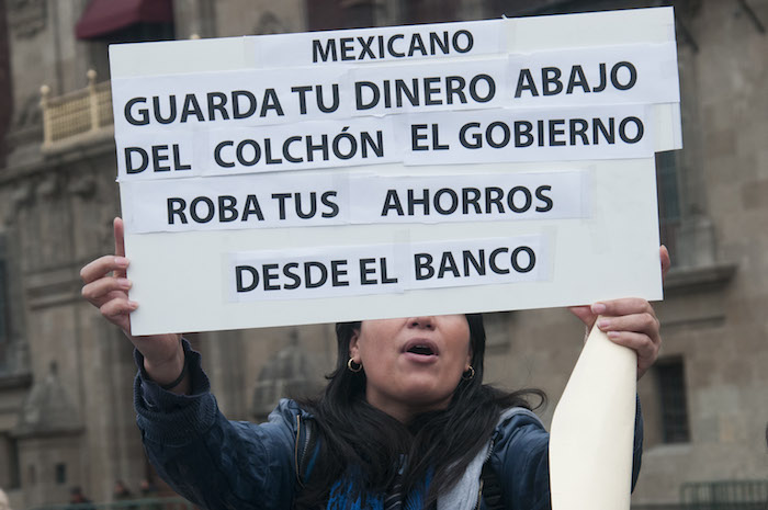 Los ahorradores defraudados han responsabilizado a la CNBV, a Hacienda y a la Condusef de permitir el robo. Foto: Cuartoscuro