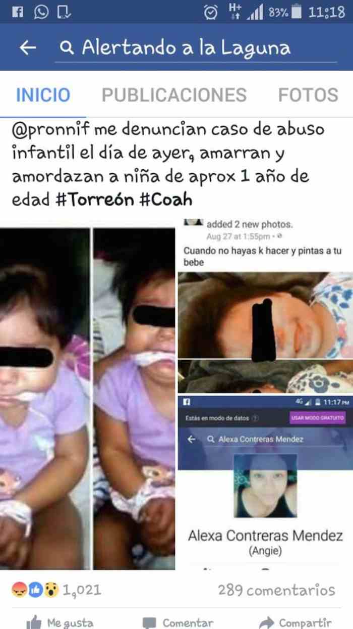 La publicación que circuló en redes sociales. Foto: Vanguardia