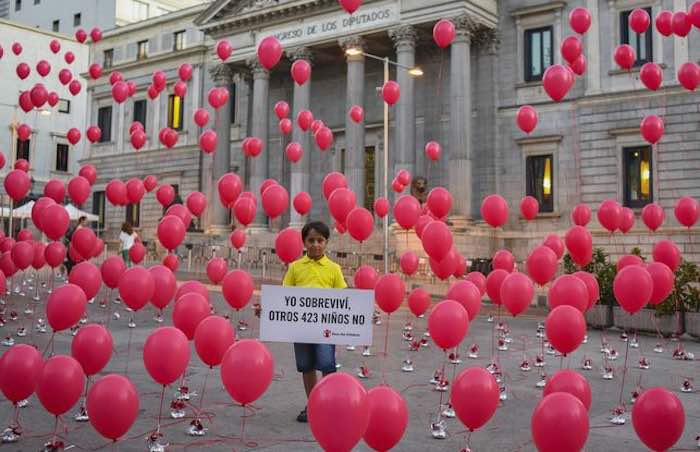 Save the children recordó a los menores a un año de la tragedia de Aylan Kurdi. Foto: Pedro Armestre