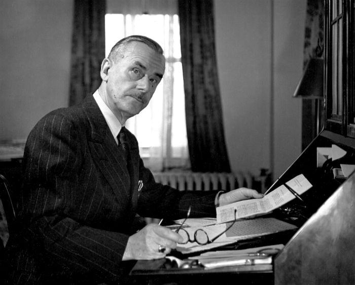 Thomas Mann, el autor de La montaña mágica. Foto: Especial