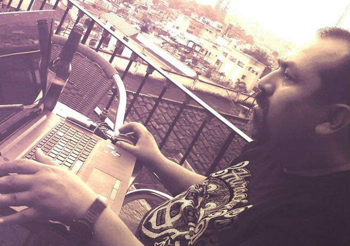 Jesús Lemus, periodista de Michoacán. Foto: Especial