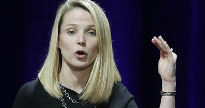 En la imagen, la directora general de Yahoo, Marissa Mayer. Foto: AP