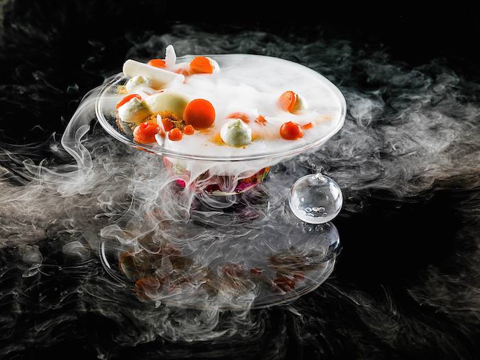 Guayaba + yogurt +coco +guanábana + zanahoria. Foto: Facebook (LeChiqueExperience)