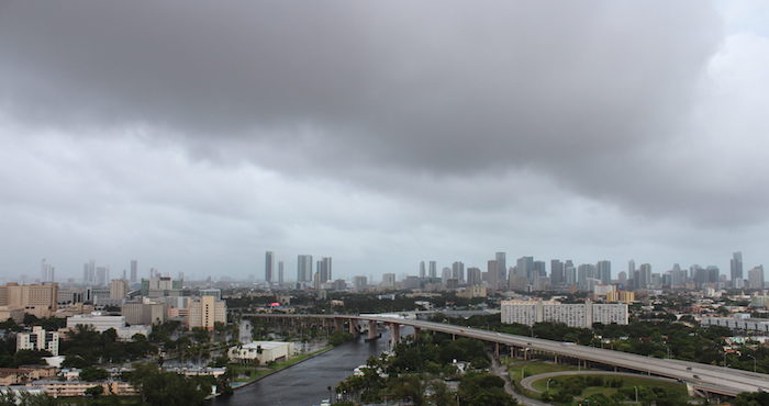 Miami se prepara para ser sede de la primera Cumbre Mundial de la Felicidad Vista de una zona de Miami. Foto: EFE