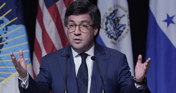 El presidente del Banco Interamericano de Desarrollo (BID), Luis Alberto Moreno Foto: EFE