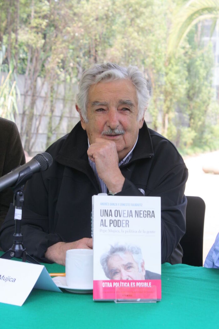 El político visita México por la presentación de un libro sobre su vida. Foto: Ilse García, SinEmbargo