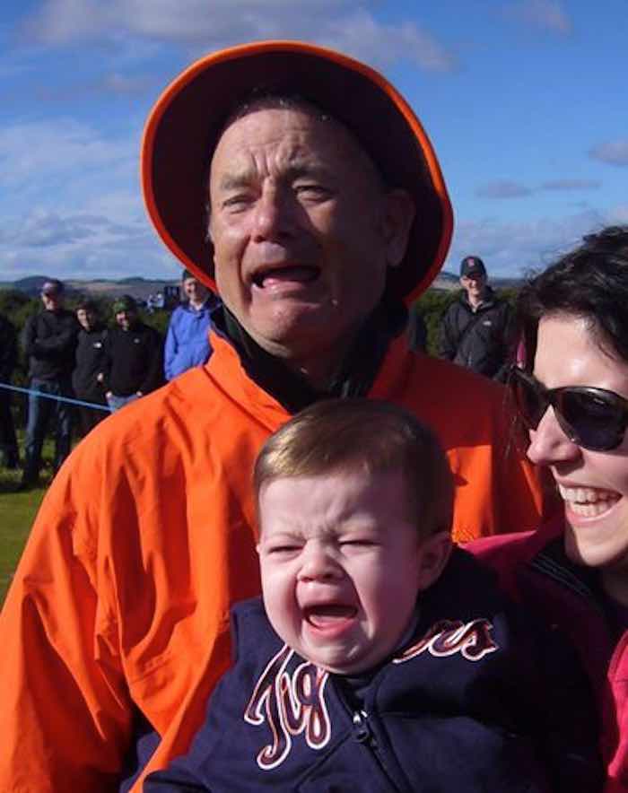 En la imagen, el actor estadounidense Bill Murray, no Tom Hanks. Foto: Especial.