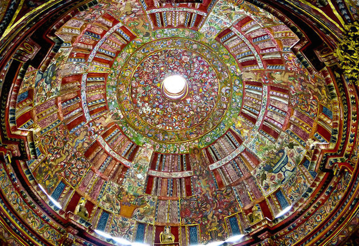 Cúpula de la Capilla de San Ignacio, en Arequipa. Foto: Viajar Ahora, ElDiario.es