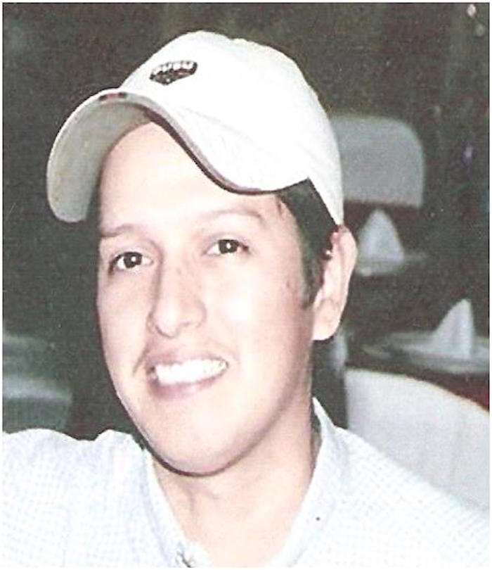 Matusalén Melo Cadena, desaparecido el 21 de septiembre de 2009. Foto: Cortesía de María Antonia Melo Cadena.