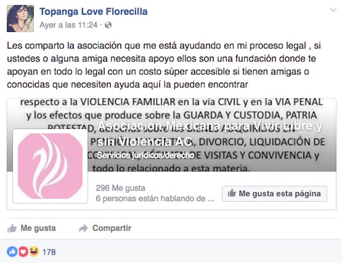 Foto: facebook.com/ximena.gaga