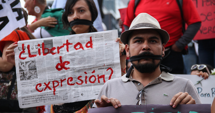 En este año, han sido tres periodistas asesinados en el estado de Veracruz. Foto: Cuartoscuro.