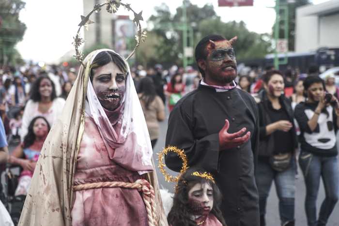 El vocero dijo que así se evitaría que los niños de vistan de "brujitos y brujitas". Foto: Cuartoscuro.
