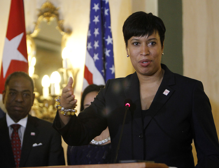 Muriel Bowser, alcaldesa de Washington D.C. Foto: EFE