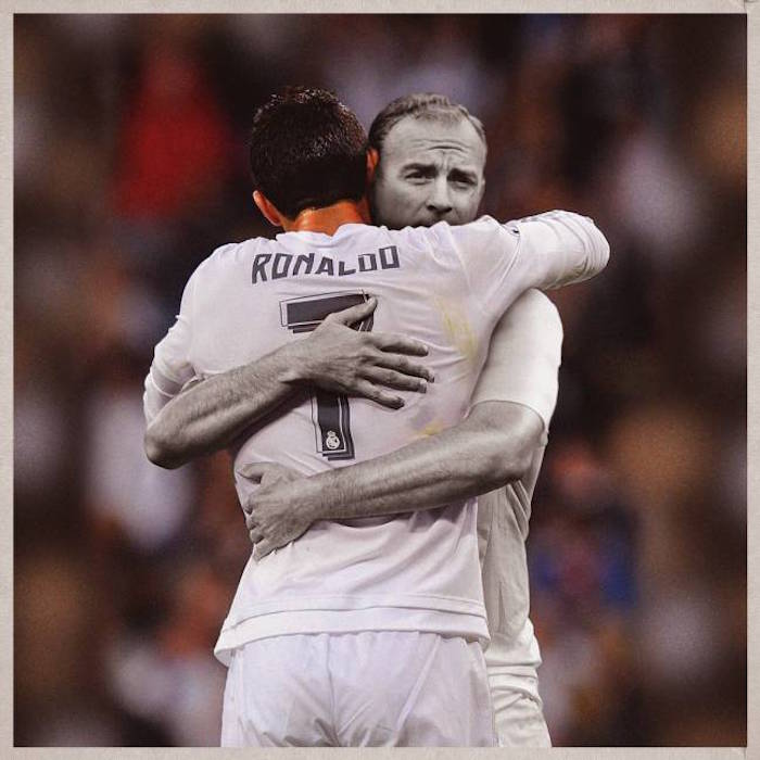 Cristiano Ronaldo y Alfredo Di Stéfano Foto: Emilio Santolini