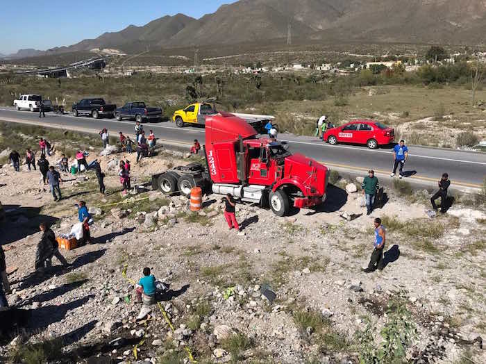 El conductor no resultó herido de gravedad. Foto: Vanguardia