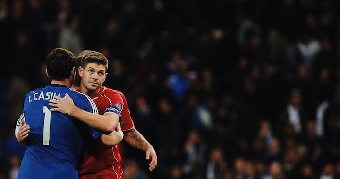 Steven Gerrad, ex jugador del Liverpool. Fo: Est