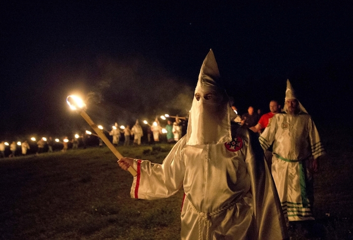 Ku Klux Klan 2016. Foto: AP Photo
