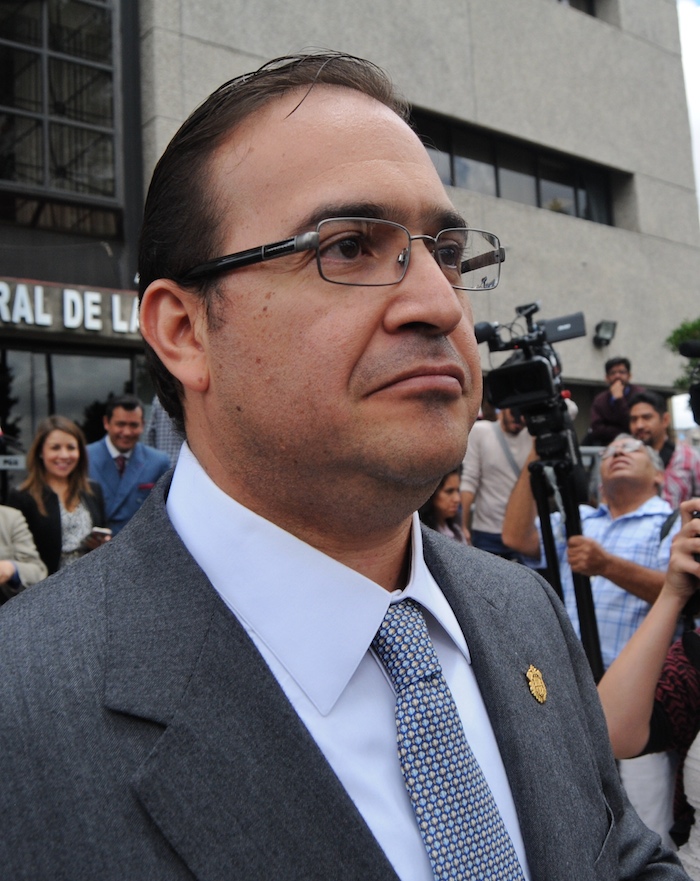 Javier Duarte, Gobernador con licencia de Veracruz y actualmente prófugo de la justicia. Foto: Cuartoscuro