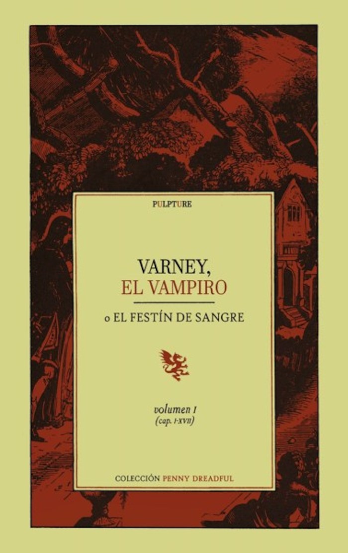 Portada de Varney, el Vampiro o El Festín. Foto: ElDiario.es