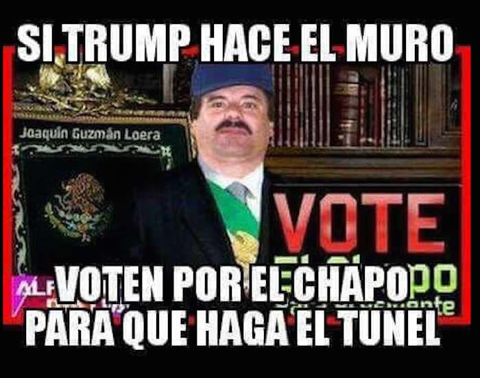 "El Chapo" se destapa para el 2018. Foto: Facebook.
