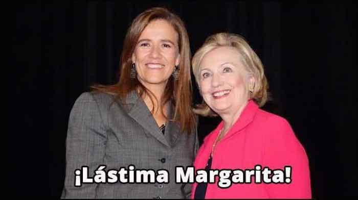 Hillary era el ejemplo a seguir. ¿Podrá Margarita Zavala salir victoriosa en el 2018? Foto: Facebook.