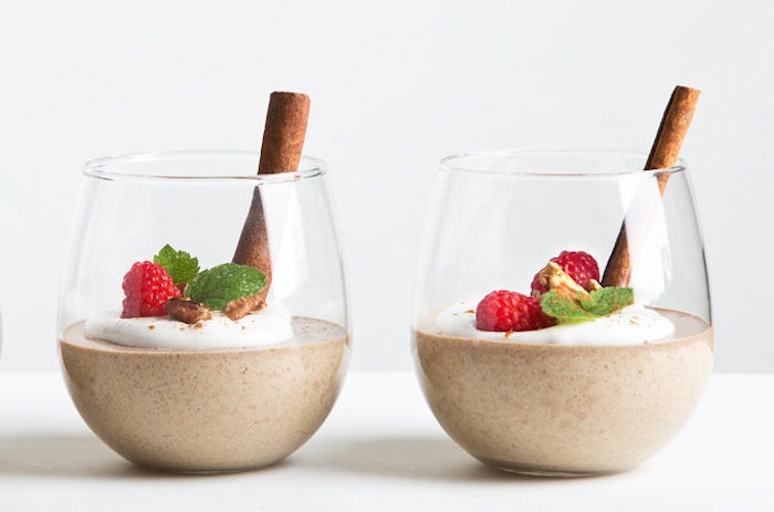 Un pudín de proteína de vainilla. Foto: Picklesnhoney.com