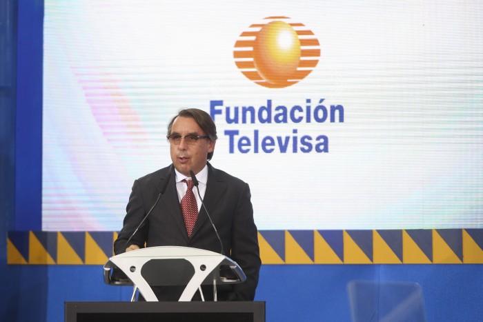 En la imagen Emilio Azcarraga Jean, presidente del grupo Televisa. Foto: Cuartoscuro