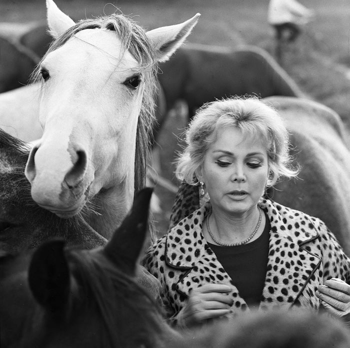 Una fotografía de archivo de Zsa Zsa Gabor. Foto: EFE.