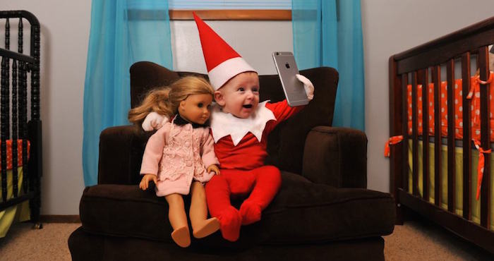 Lawrence planea compartir muchas más fotos de Rockwell vestido como un duende en los próximos días. Foto: Especial.