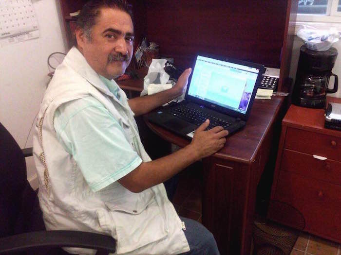 Francisco Pacheco Beltrán fue ejecutado afuera de su casa el 25 de abril, cuando regresaba de dejar a su hija a la terminal de autobuses de Taxco, en Guerrero. Foto: Especial