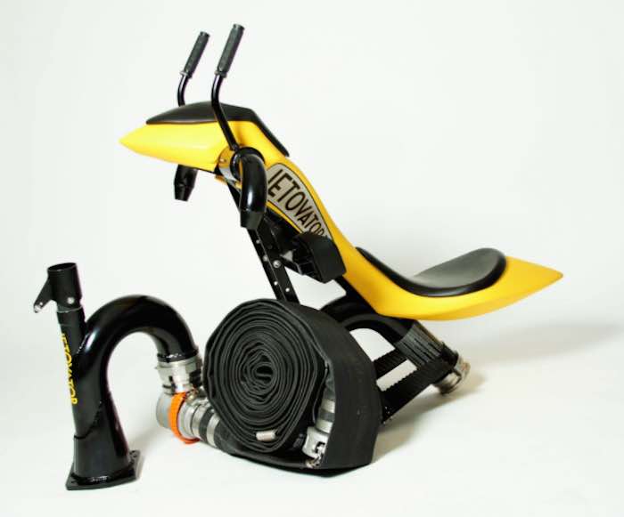 En la imagen, el artículo acuático "Jetovator". Foto: jetovator.com.