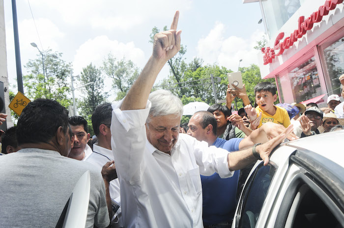 Andrés Manuel López Obrador va por la revancha concedida después de dos derrotas. Foto: Cuartoscuro