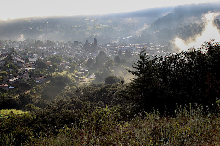 Una vista panorámica del pueblo michoacano. Foto: Cuartoscuro