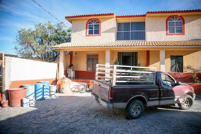 La casa de la familia Ibarra, en La Joya. Foto: Archivo Vanguardia.