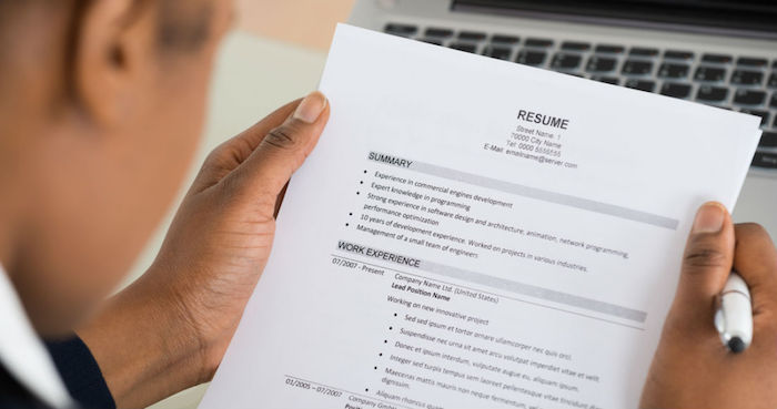 CV en inglés. Foto: Shutterstock.