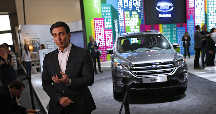el director general de la firma automovilística, Mark Fields. Foto: AP