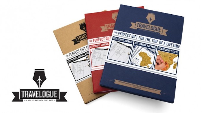 Las agendas Travelogue son tres en uno. Foto: Uncommon Goods