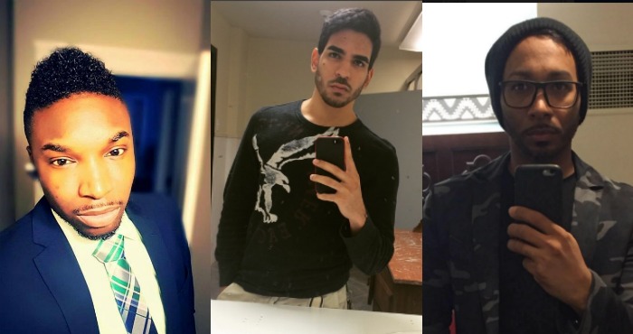Tevin Eugene Crosby, Juan Ramón Guerrero y Javier Jorge Reyes, tres de las victimas de masacre en bar gay en Orlando. Foto: Especial