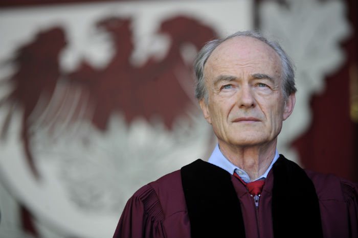 Jean Meyer recuerda a su padre. Foto: Especial