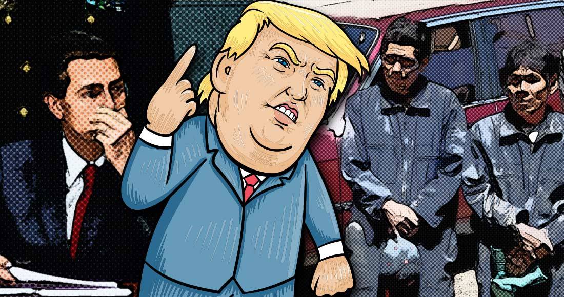 "¿Make America great again?" Imagen: Omar Vargas, SinEmbargo