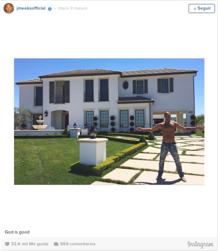 Foto: Vía Instagram, @jmeeksofficial
