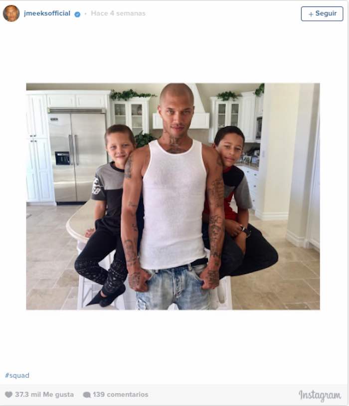 Foto: Vía Instagram, @jmeeksofficial