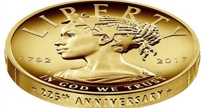 Moneda conmemorativa. Foto: AP.