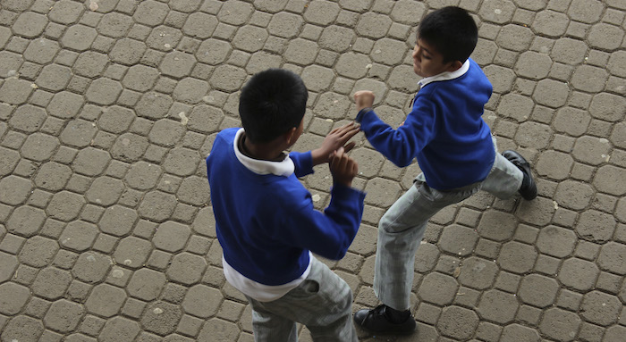 Dos de cada diez alumnos en el mundo sufren acoso y violencia escolar. Foto: Cuartoscuro/ Juan José Estrada Serafín.