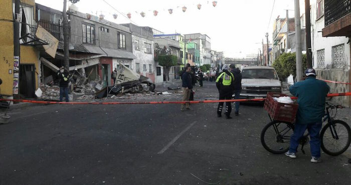 Explosión en Iztapalapa. Foto: Secretaría de Desarrollo Social de la Ciudad de México