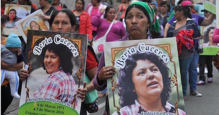 Berta Cáceres. Foto: EFE