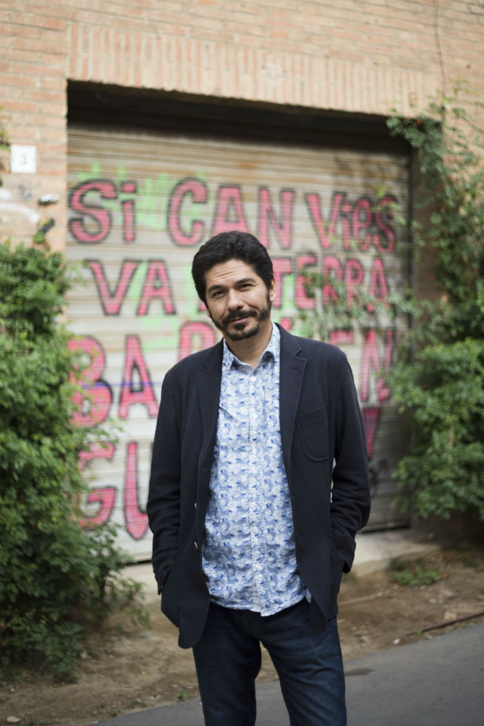 El autor cerca de México, una motivación hasta ahora innegable. Foto: Anagrama