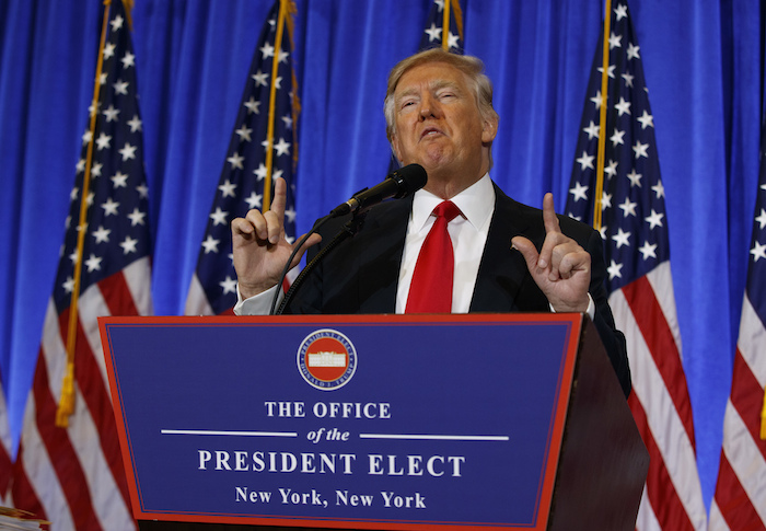 El Presidente electo de EU, Donald Trump, uno de los mayores negacionista del cambio climático, según las organizaciones. Foto: Cuartoscuro