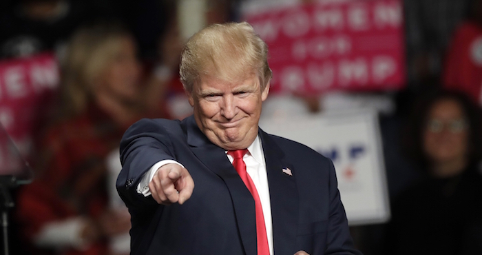 Es escenario parece una pesadilla, cómo un tipo como éste llega a la Presidencia de los EU, cómo lo ha logrado manifestándose en contra de principios establecidos en la propia Constitución de los EU. Foto: AP