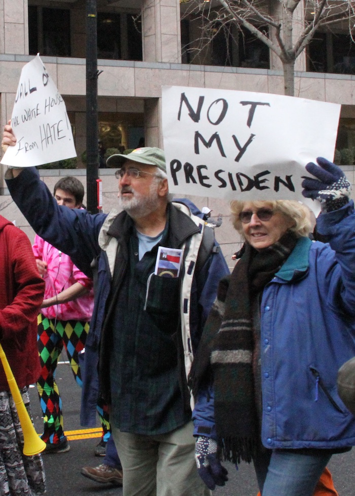 "No mi Presidente". Foto: Xinhua.